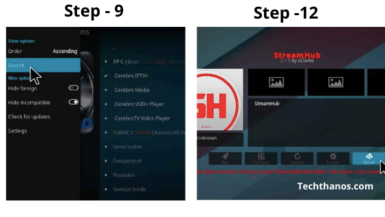 Install Stream Hub Kodi Addon