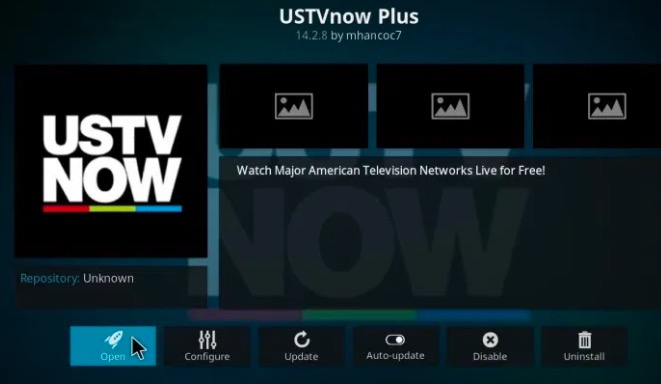 USTVNow on Firestick