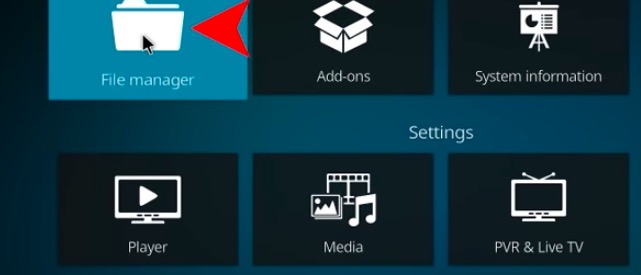 file manager kodi