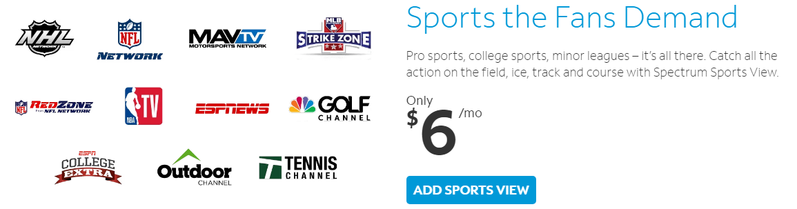 Specturm Sports Addon