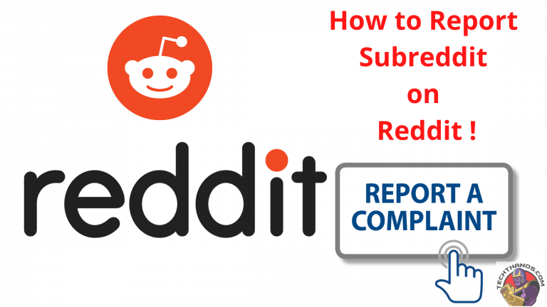 Report Subreddit on reddit