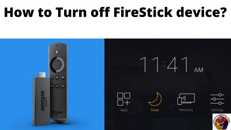 How to Turn off FireStick device_