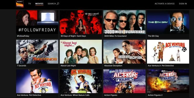 sony crackle