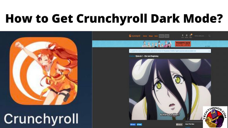 How to Get Crunchyroll Dark Mode?