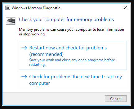 windows memory