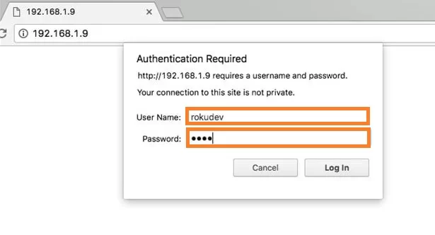 pop up notification for popcorn time on roku