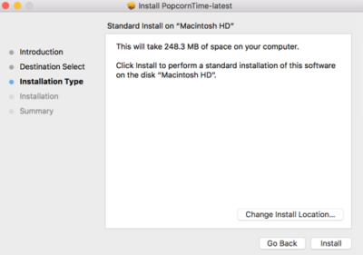 popcorn time on roku 2