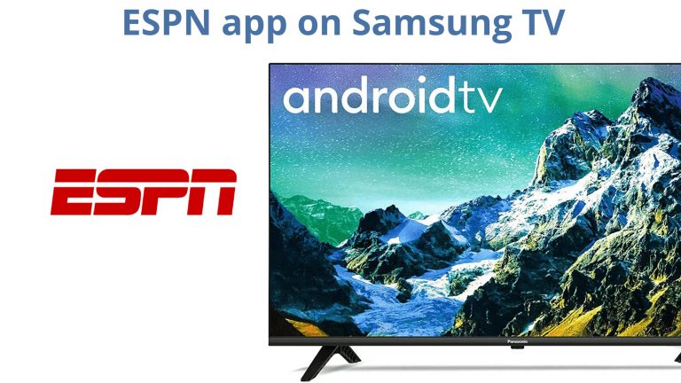 ESPN app on Samsung TV