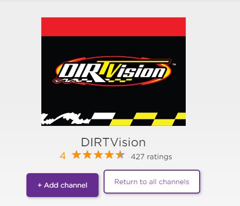 DIRTVISION ON ROKU