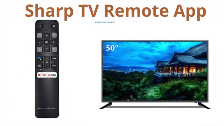 Sharp TV Remote App