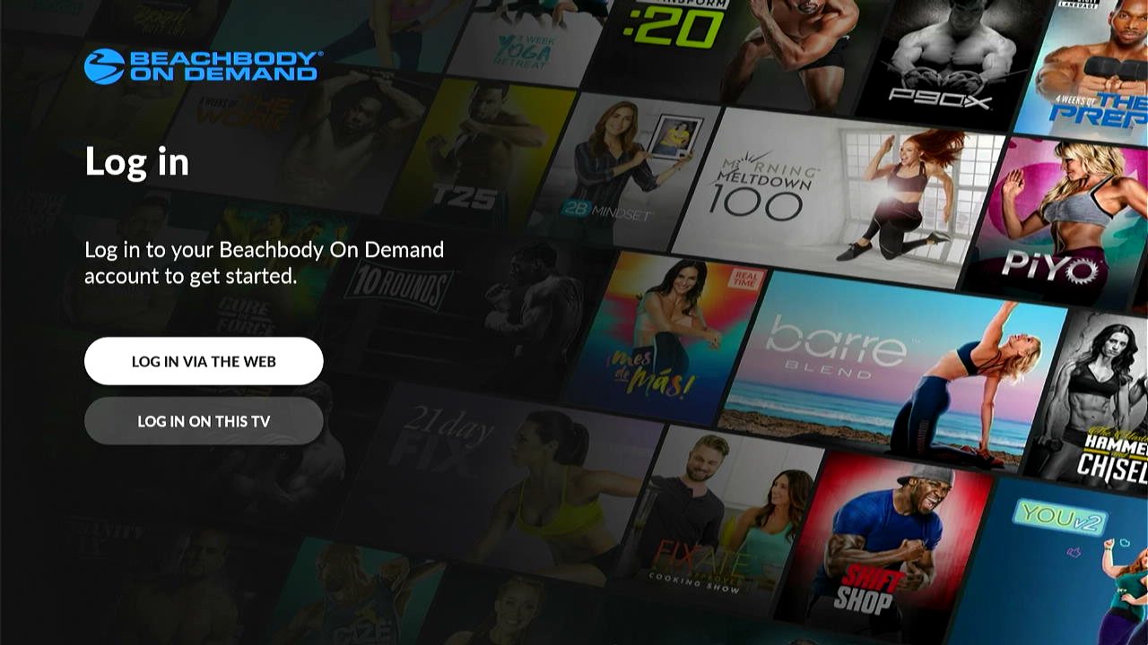 Beachbody on Demand on Samsung TV