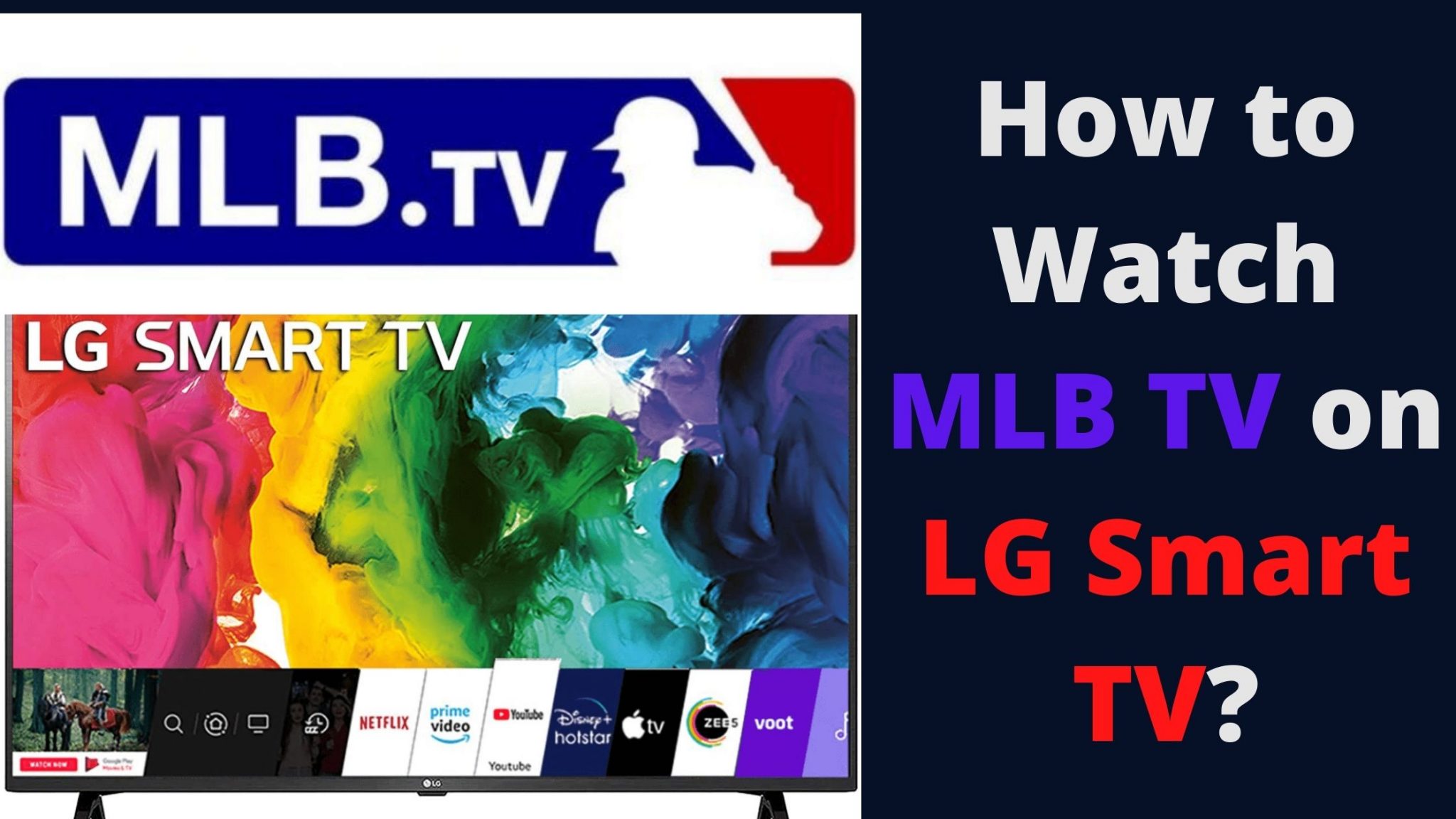 How To Watch MLB TV On LG Smart TV Archives Tech Thanos