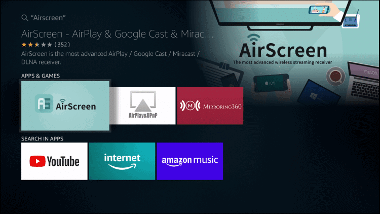 Cast to Firestick TV