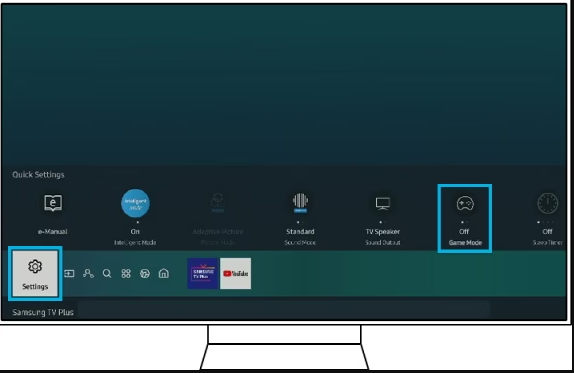 Game Mode on Samsung TV