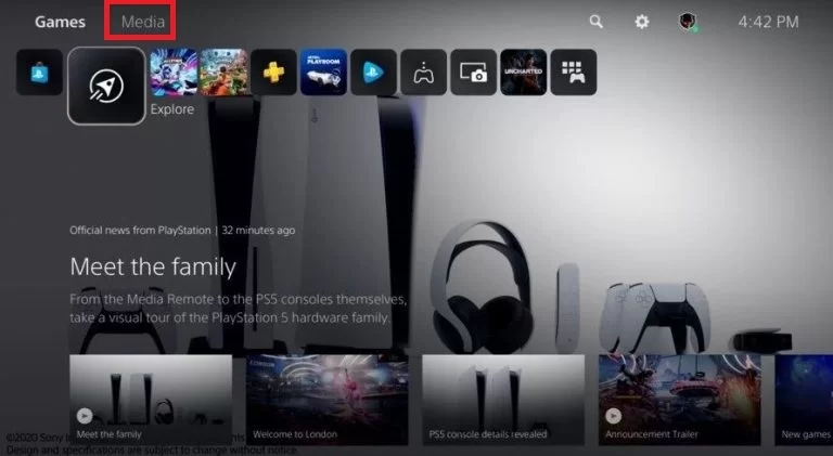 Now TV on PS5