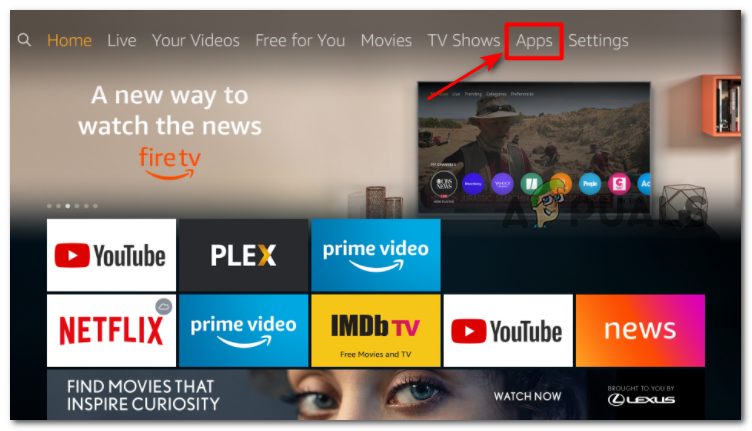 Install to get the AMC+ app on your Firestic