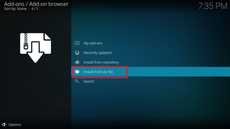 Install-from-zip-file-