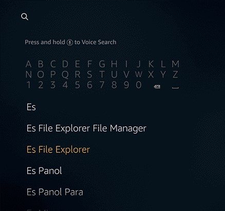 es file search