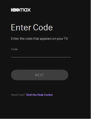 hbo activaiton code