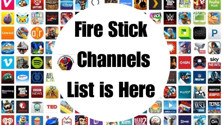Fire Stick Channels List is Here