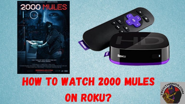 How to Watch 2000 Mules on Roku?