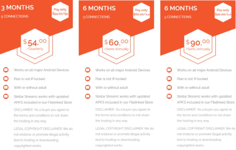Stellar Streamz IPTV Subscripiton 2