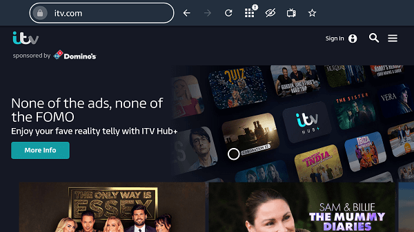 itv on bing