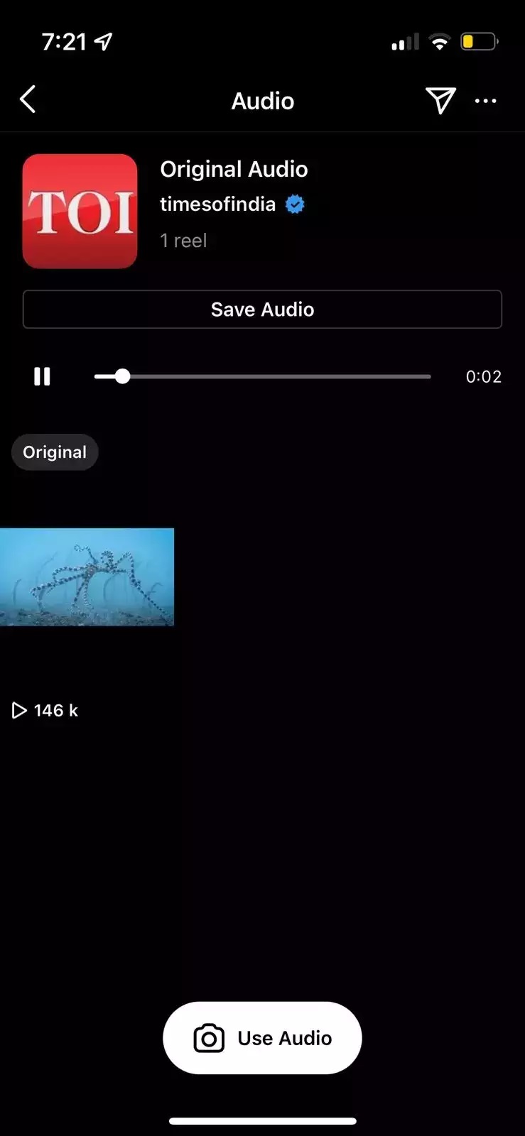 save audio