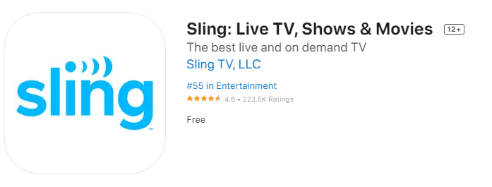 sling tv on apple tv