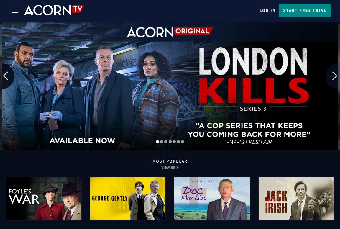 acorn tv website