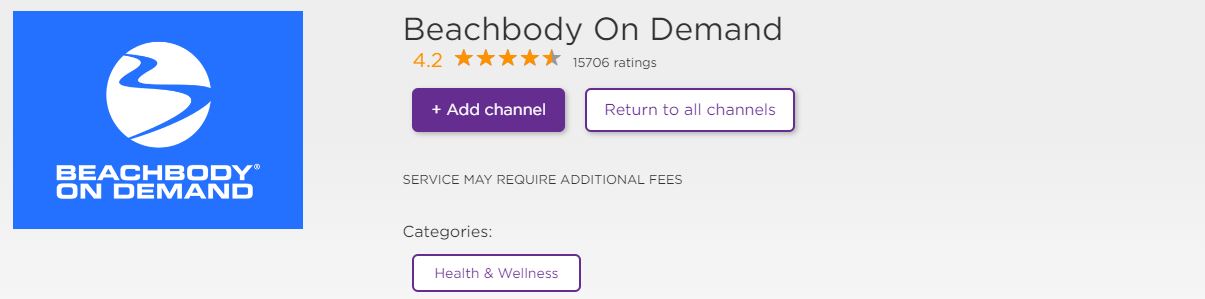 beachbody on roku