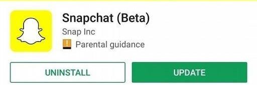 snapchat update
