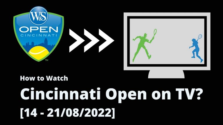 How to Watch Cincinnati Open on TV? [14 - 21/08/2022]