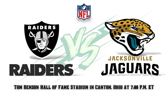 Las Vegas Raiders vs Jacksonville Jaguars
