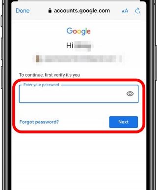 New Password on Google to Change YouTube TV Password