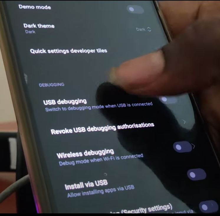 USB Debugging on Android