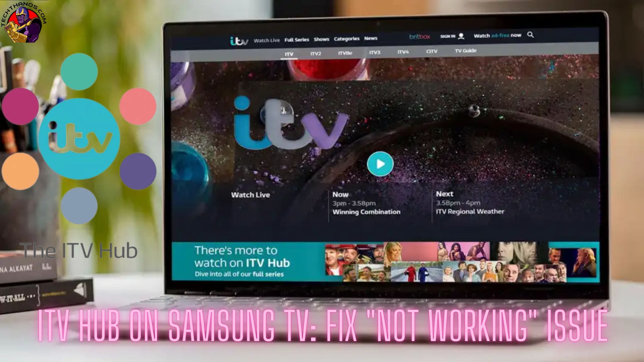 ITV Hub on Samsung TV