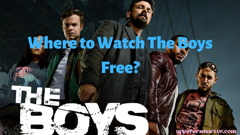 Where to Watch The Boys Free?