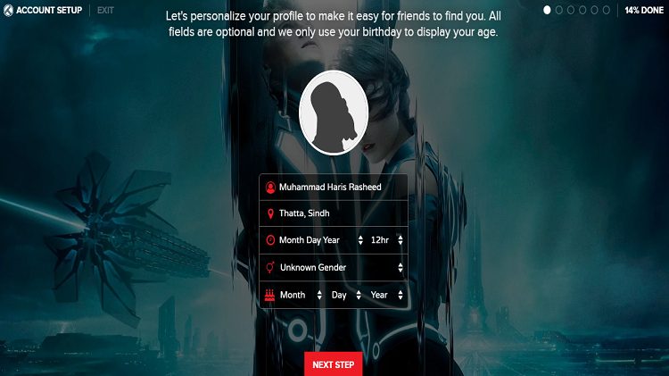 trakt profile information