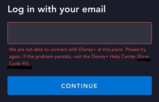 Disney Plus Blocking IP Address