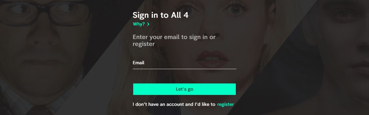 Tap Register on All 4