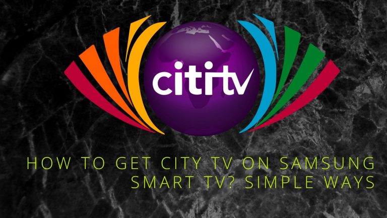 City tv on Samsung Smart TV