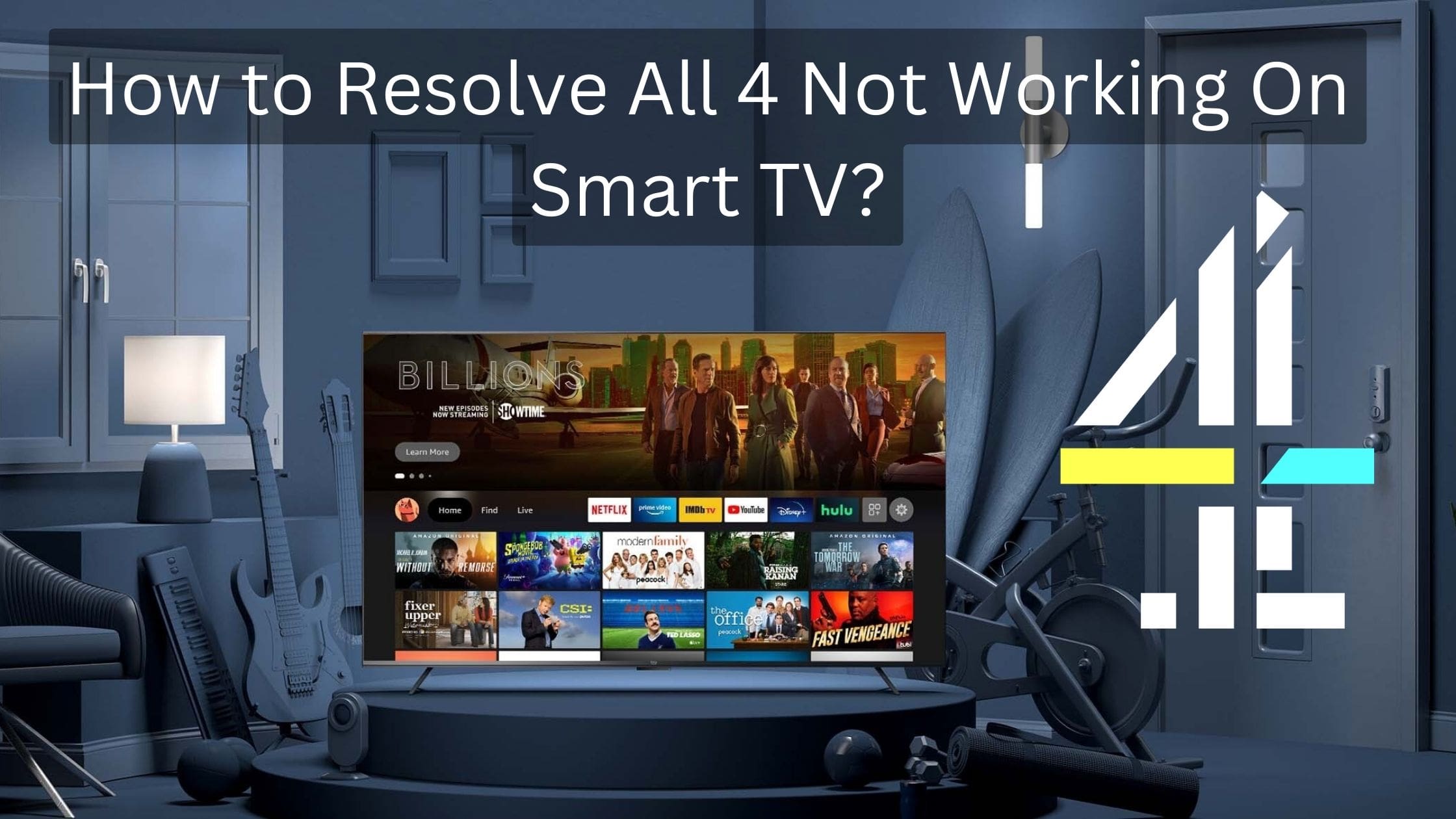 All 4 Not Working On Smart TV