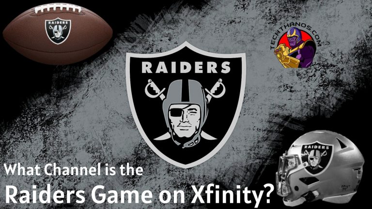 What Channel is the Raiders Game on Xfinity 2022 Updated