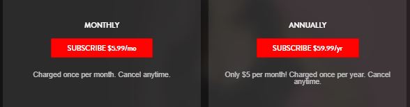 Zeus Network Subscription Package