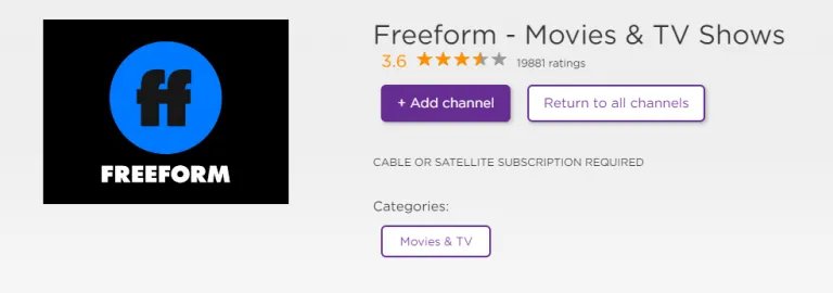 How to Watch Freeform on Roku?