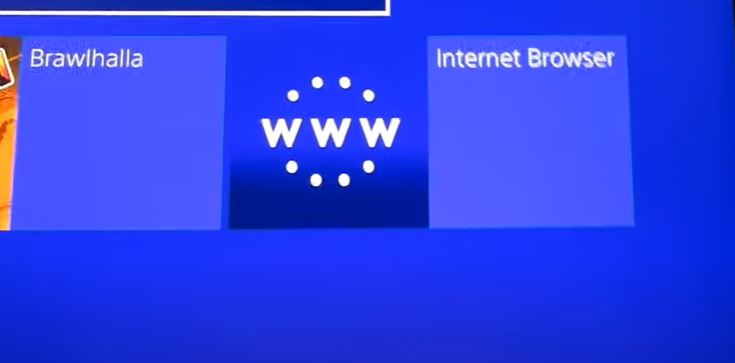 Internet Browser on PlayStation