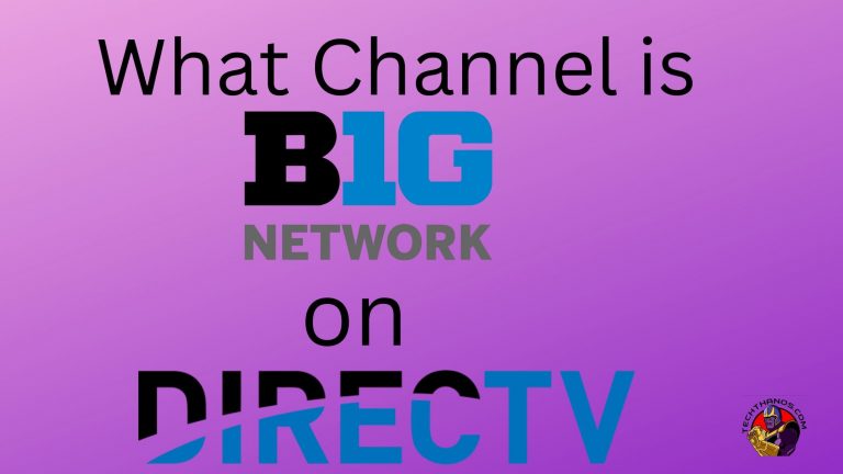 What Channel is Big Ten on DirecTV