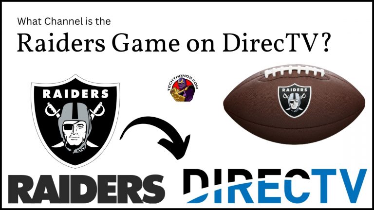 What Channel is the Raiders Game on DirecTV?