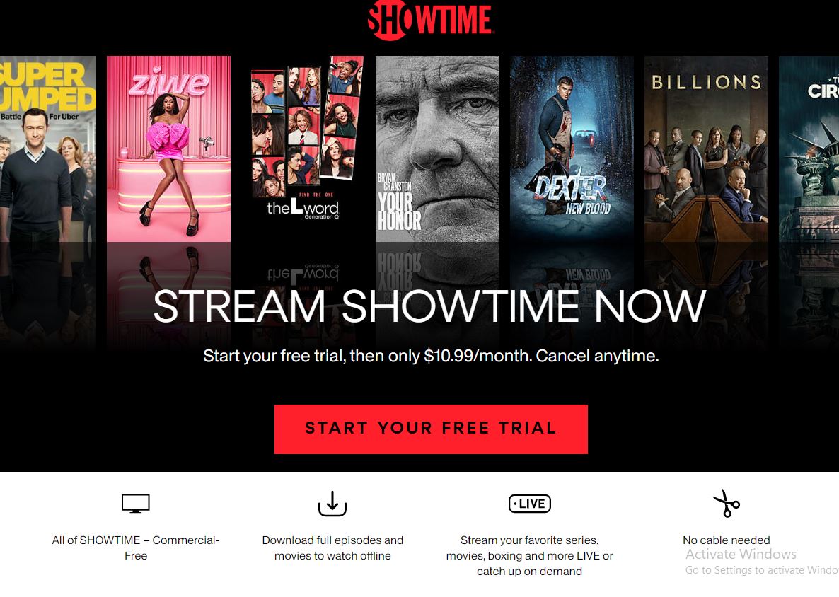 Showtime on PS5